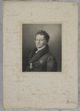 Original Lithographie frühes 19.Jh gemalt von Krüger gestochen von de Mars