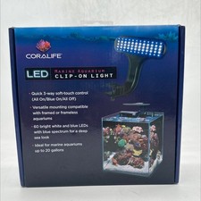 Aquarium, Coralife Coralife LED Marine Aquarium Clip-On Light 