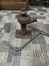 ANTIQUE CAR JACK SMALL 1930's 40's DOUBLE SCREW JACK 6 1/2" to 14.5" vintage