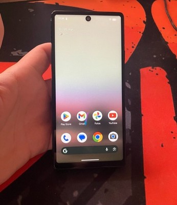 Google Pixel 6a - 128GB - Chalk (Ohne Simlock) (Dual-SIM)
