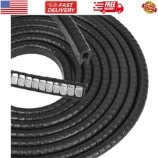 Edge Trim Black Small, Fits Edge 1/16 to 1/8 Inch, Length 10 Feet 3 Meter