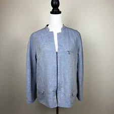 Giorgio Armani Womens Utility Jacket Full Zip Size 12