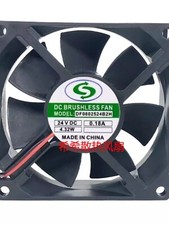 1PCS DF0802524B2H 8025 DC24V 0.18A 8CM 2-wire silent inverter cooling fan