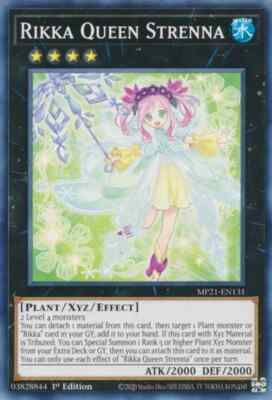 Rikka Queen Strenna MP21-EN131 1st Common NM Yu-Gi-Oh DNA GAMES