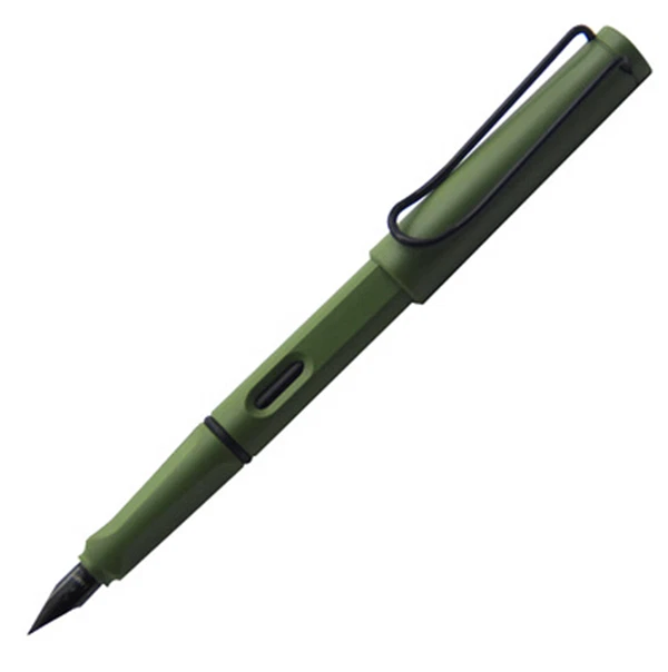 Pluma Estilográfica LAMY Safari Serie Edición Especial Color Verde Mate EF Nueva en Caja Foto 2 de 3