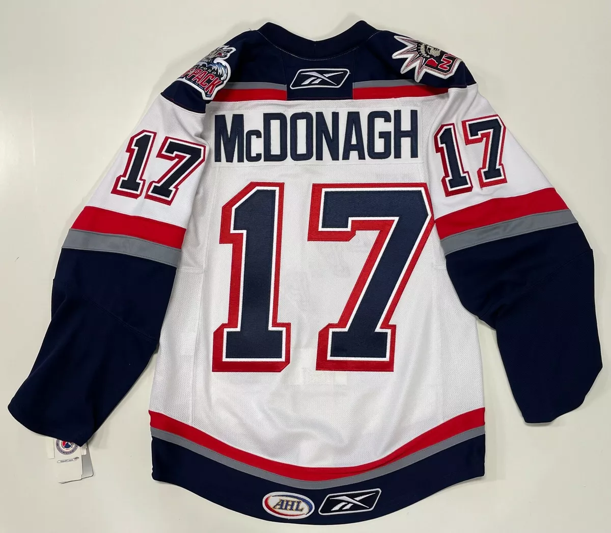 NEW YORK RANGERS MCDONAGH AWAY 2014 STANLEY CUP FINAL REEBOK JERSEY SIZE 48