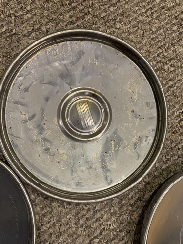 FIAT vintage HUB CAPS set of four RARE NOS - Picture 8 of 10