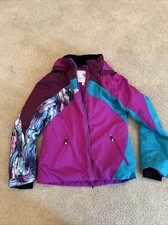 OBERMEYER Ski Snowboard Jacket Purple Girl Teen Large 14 /16