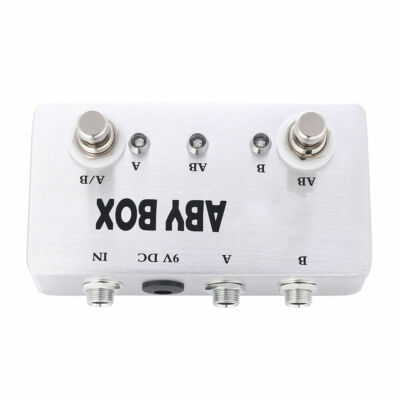 Hand Made ABY Selector Combiner Switch AB Box Pedal-TRUE BYPASS | eBay