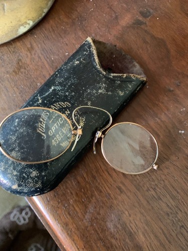 Antique pince nez eyeglasses