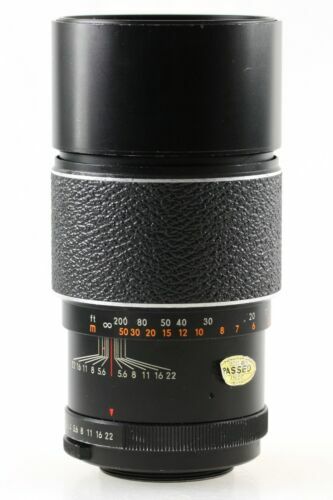 Steinheil Munchen CASSARIT 100mm f/3.5 Portrait LENS in M42 42mm