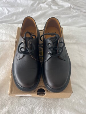 Dr Martens 1461 Low Black Harvest (Black/Brown) Size US Male