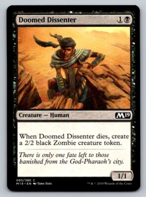 Doomed Dissenter Amonkhet Regular