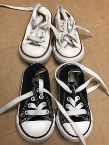 converse negras bebe