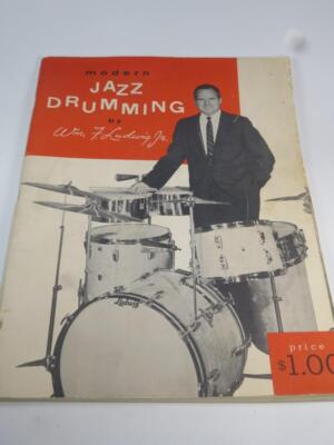 Vintage Music Memorabilia Modern Jazz Drumming William F Ludwig Jr 1959