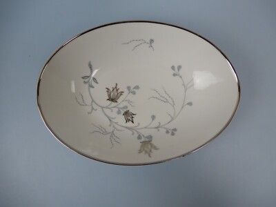 Vintage Eschenbach Bavaria Barronet China ''Silver Arbor'' Serving Bowl