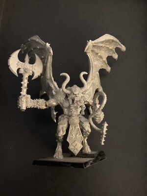 Warhammer OOP metal Bloodthirster Greater Daemon Of Khorne 90s 40k