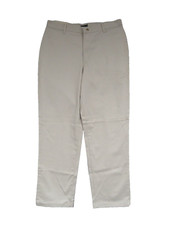 Riders by Lee 14M Womens Pants Khaki Biege Stretch Chino Continental Pocket NWT