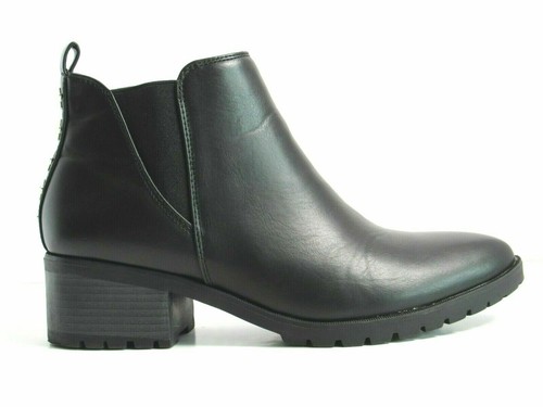 Sugar Willma Star studded Ankle Booties 6.5 Black (CB10)