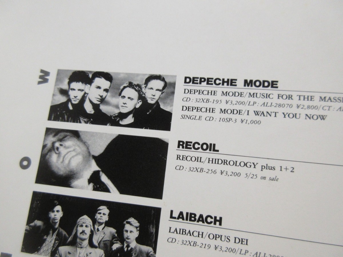 Depeche Mode 1 見本品 1988年リリース The Singles 81→85 - Wikipedia