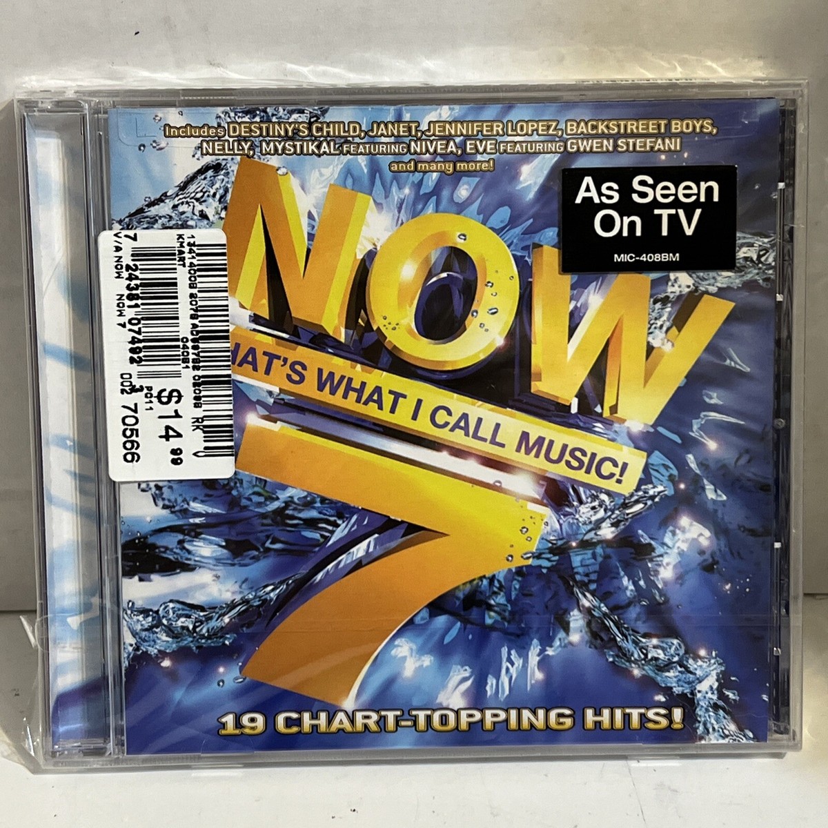 Factory Sealed (shrink wrapped) Now That's What I Call Music! 7 CD