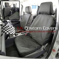 Ford Ranger Wildtrak Front Seat BezüGe Wasserdicht (2006-2012) Schwarz 155