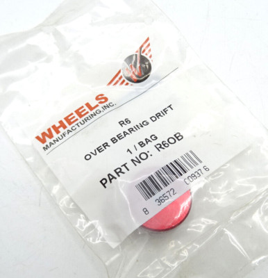Wheels MFG R6 Bike Over Bearing Drift Tool - Red Alloy - NOS - WM-R60B-D9