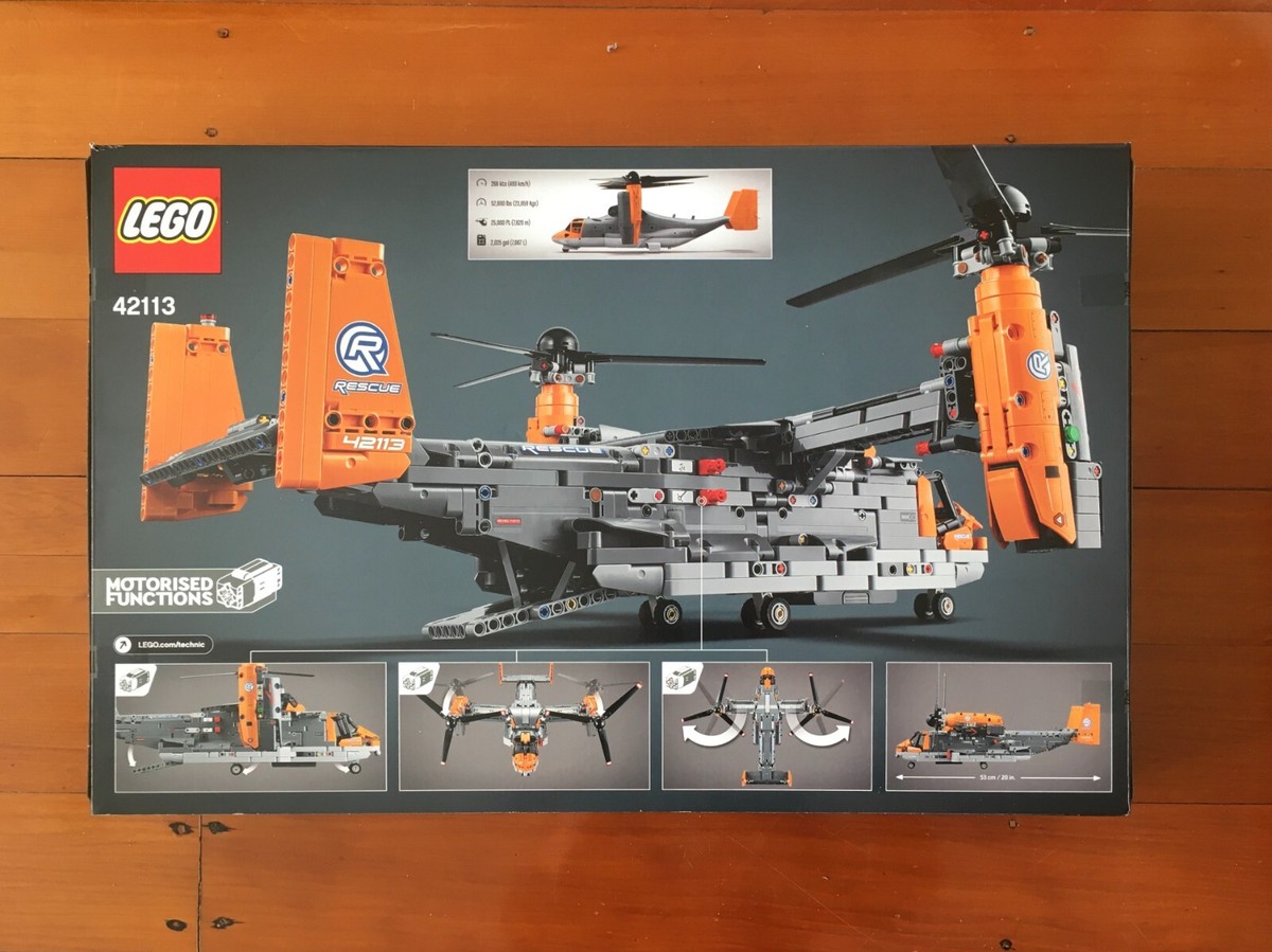LEGO TECHNIC: Bell-Boeing V-22 Osprey (42113) 5702016617511| eBay
