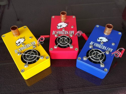 RC Smoke Generator Model Boat 6-8 Volt Variable Volume ESC BluX Water Based - Picture 7 of 10