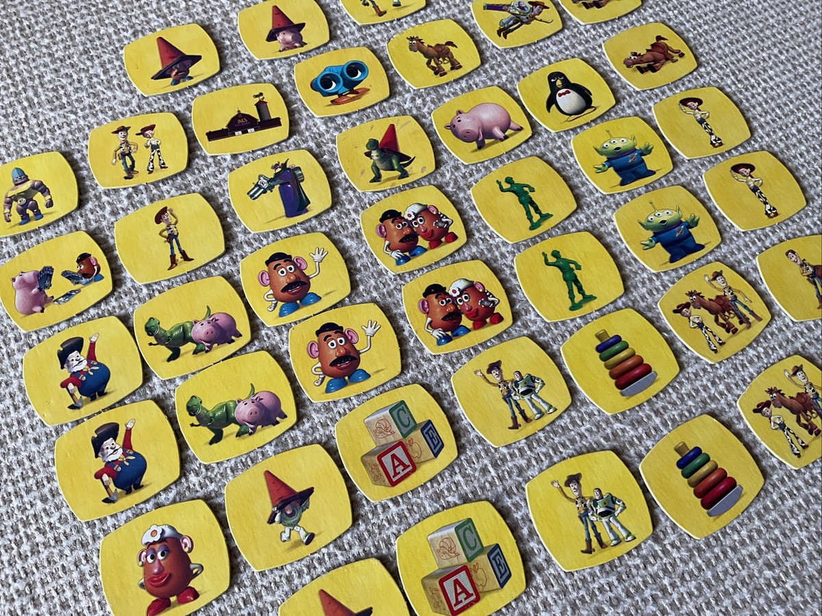 46 Cards Milton Bradley Disney Toy Story & Beyond Memory Game