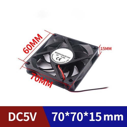 40mm -120mm DC Fans 5V 12V 24V Cooling Computer Case Fan CPU PC Case Heatsink - Afbeelding 13 van 21