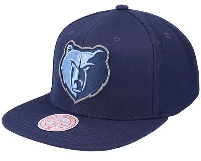 Mens Mitchell & Ness NBA TEAM GROUND 2.0 SNAPBACK GRIZZLIES