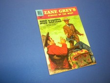 ZANE GREY'S STORIES OF THE WEST 30 Dell Comics 1956 western