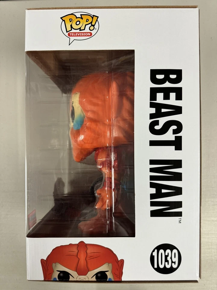 Beast Man 1039 ~ Masters of the Universe (MOTU) ~ Vinilo Funko Pop ~ 10” RARO 👌 Foto 2 de 4