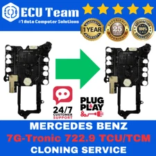Mercedes 7G-Tronic 722.9 TCU TCM Cloning Service Transmission Module Programming