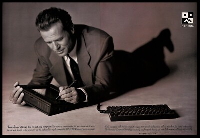 1992 Momenta Pentop Computer PRINT AD Retro Computers PC Pen Specific ...