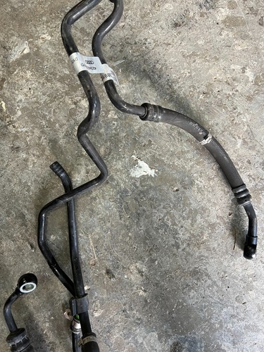 2012 AUDI R8 OEM FRONT POWER STEERING OIL COOLER RADIATOR W/ PIPE LINES HOSES - Picture 10 of 19