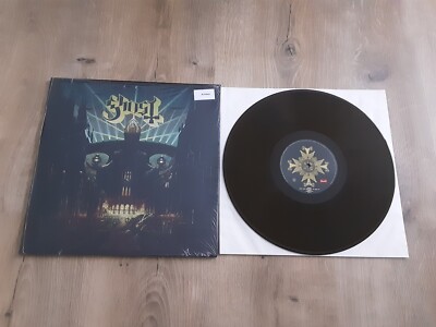 Ghost Meliora Amber Vinyl LP Band BC B.C. Papa Emeritus Cardinal Copia Volbeat 