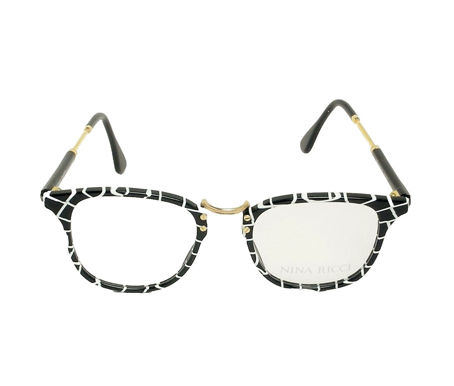 Marco de plástico informal Gafas Vintage Cuadrado