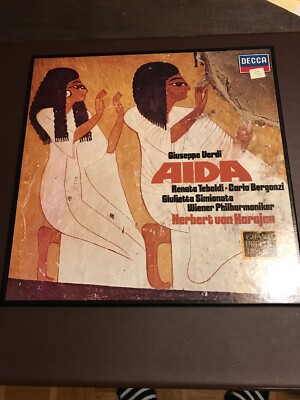 Verdi- Aida 3 LP Box Karajan 552f