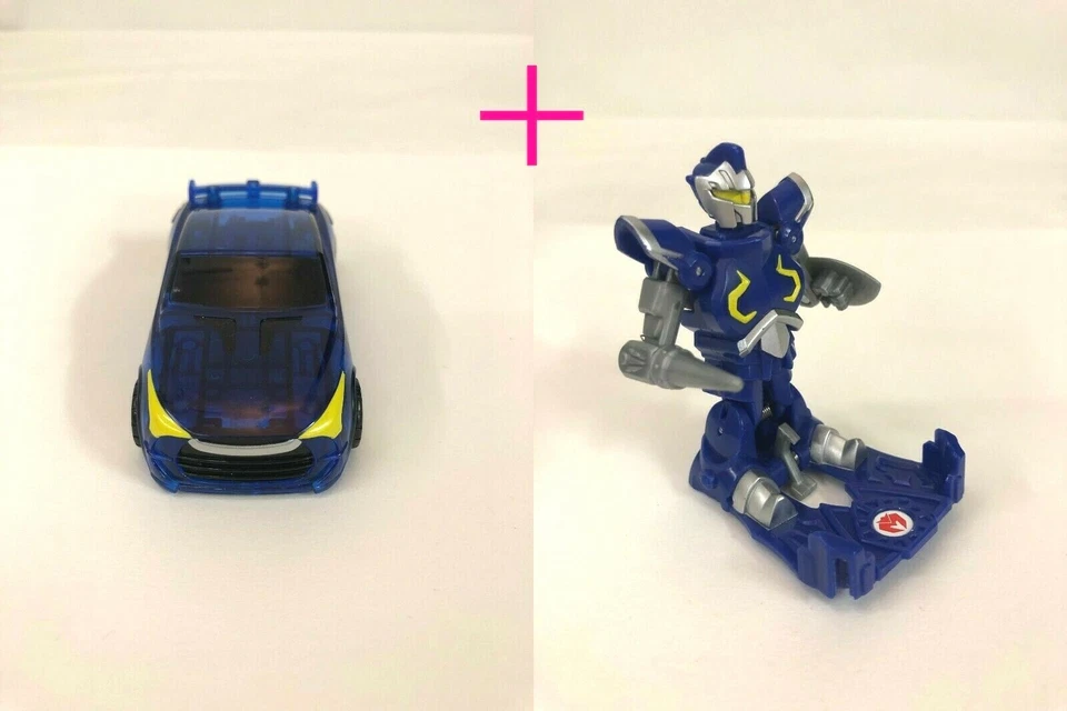 [TURNING MECARD] WING KNIGHT Transformable Car Toy Korea Figure+ 2card  - Image 2 of 4