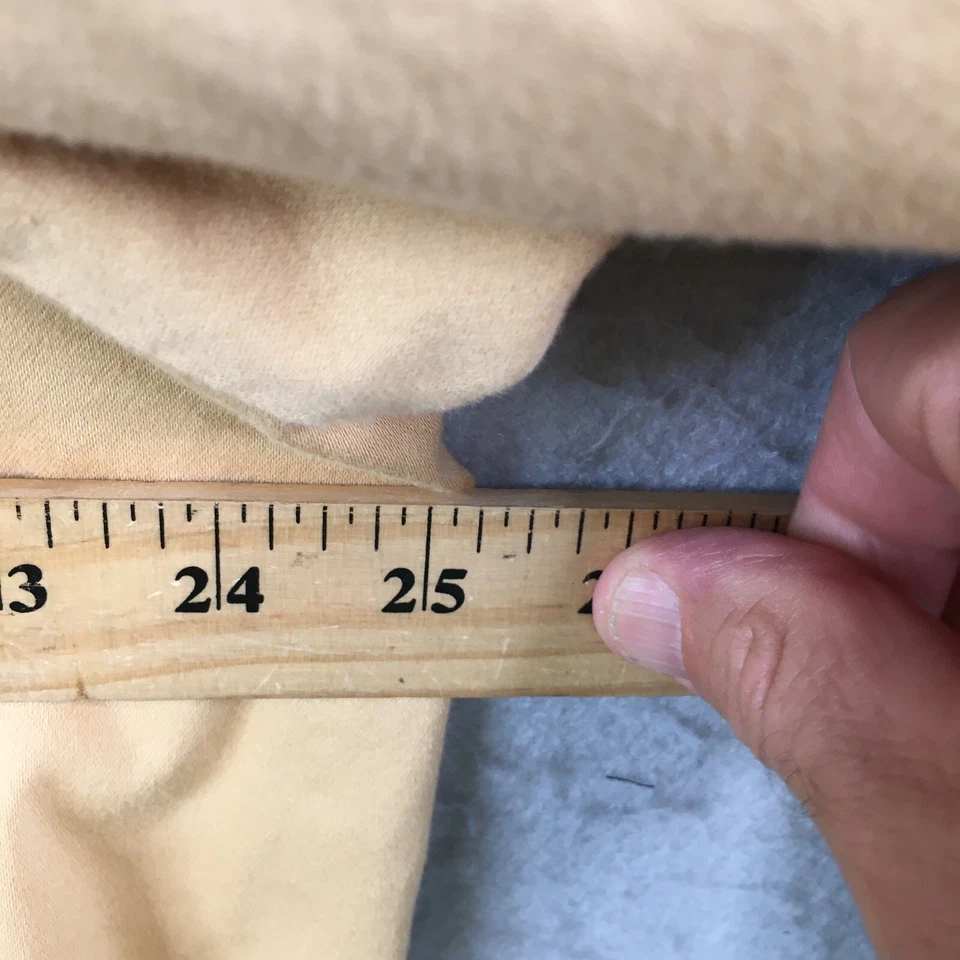 Chaqueta Denim & Co Mujer 2X Talla Grande Amarillo Mostaza Denim Jean Elastizada Informal Foto 3 de 4