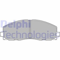 Delphi LP2694 Bremsbelagsatz, Scheibenbremse FüR Chrysler Dodge Fiat Jeep