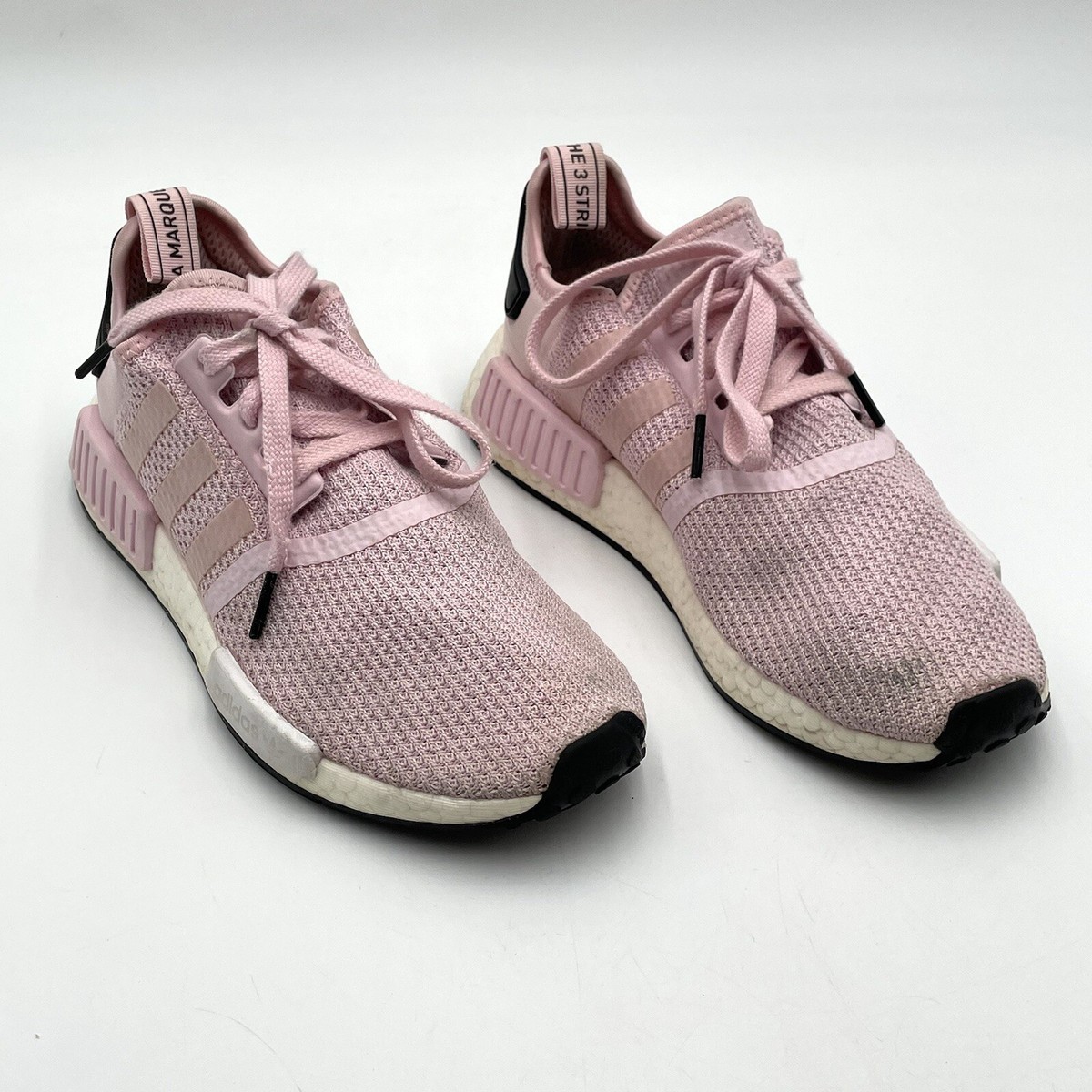 Adidas NMD R1 B37648 Womens Running Shoes Sneakers Pink Size 7 NO INSOLES |  eBay