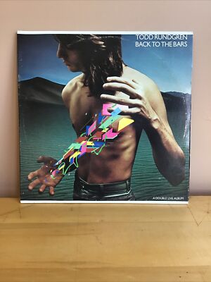 Todd Rundgren Back to the Bars Live Gatefold 2LP Vinyl Record 2BRX