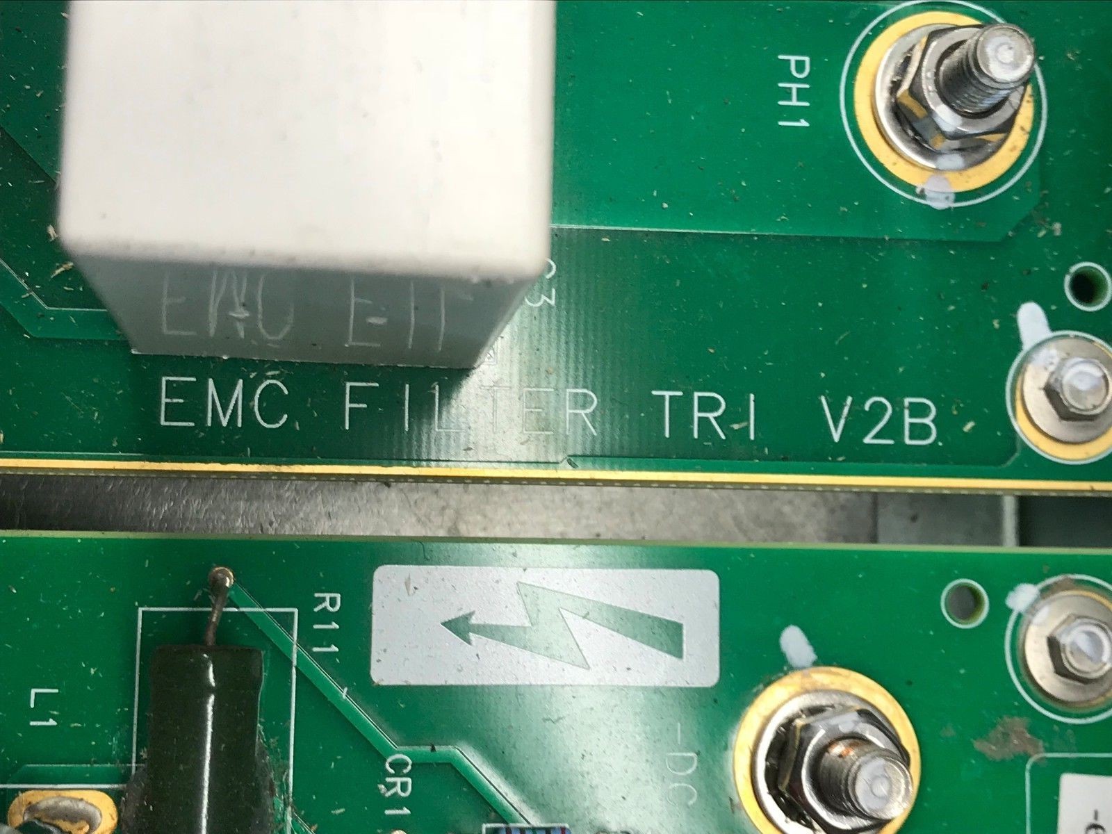 GE 2372292 Equipped AC/DC Chassis 2209840-4 EMC FILTER TRI V2B GE  