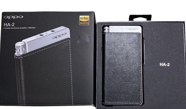 OPPO HA-2 Portable Headphone Amplifier USB DAC Hi-Res Black w/ Box