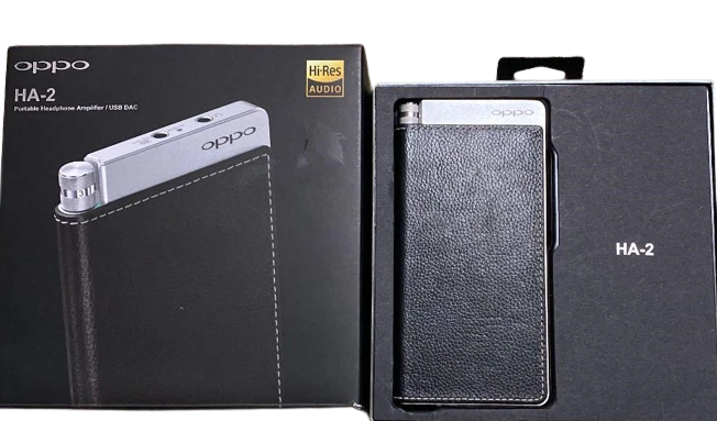 OPPO HA-2 Portable Headphone Amplifier USB DAC Hi-Res Black w/ Box Very Good