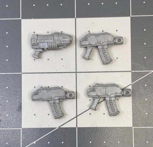 Warhammer 40K Rogue Trader ORK CLOSE COMBAT WEAPONS Plasma & Shootas GW lot WW25 - Picture 2 of 2