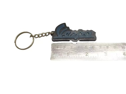 For Vespa Scooter Key Chain Blue & Black Classic #19-70 - Picture 5 of 6